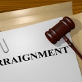 What is an arraignment in criminal law?
